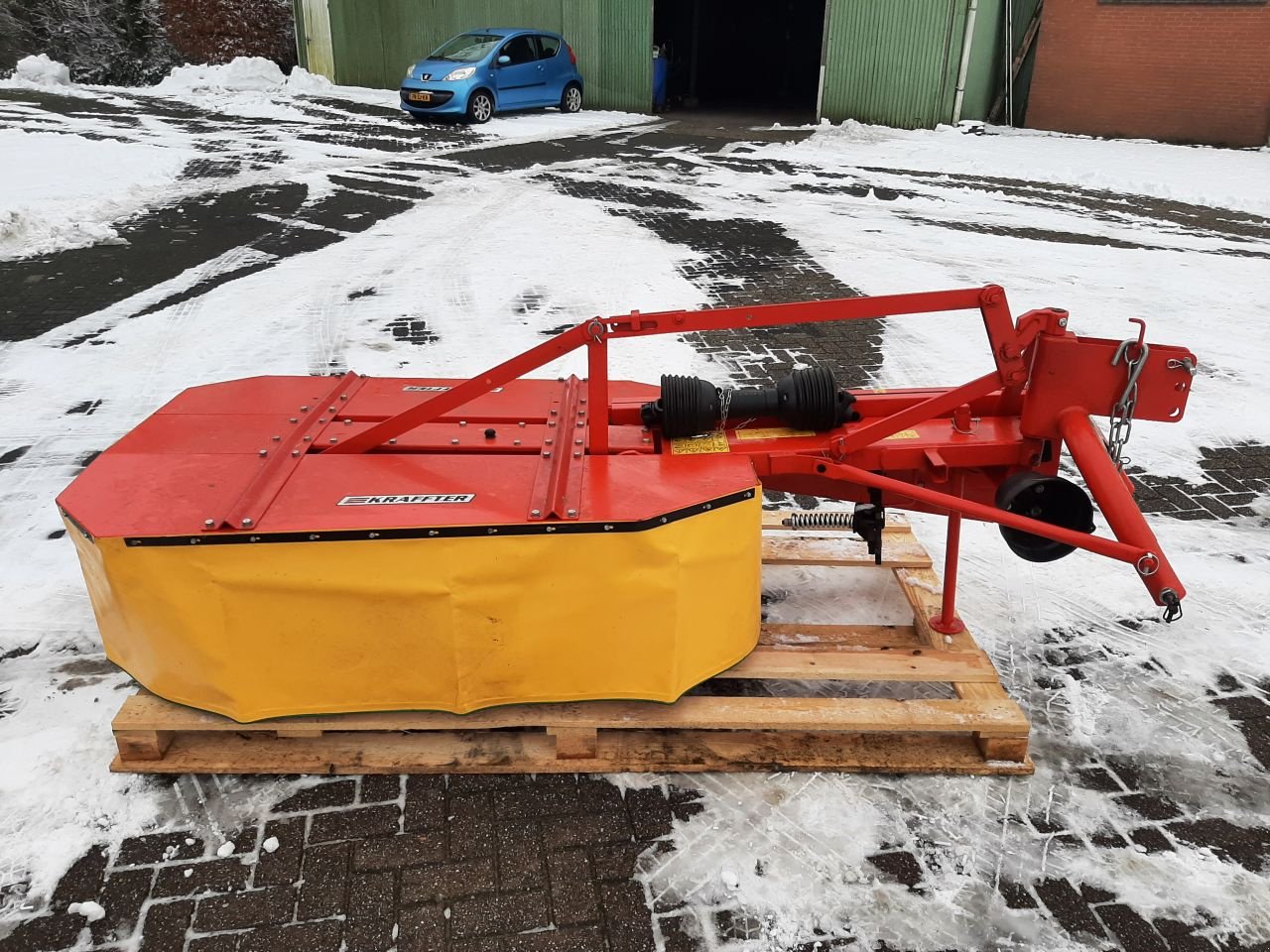 Mähwerk Türe ait Sonstige Kraffter Cyclomaaier 165, Gebrauchtmaschine içinde Hardegarijp (resim 2)