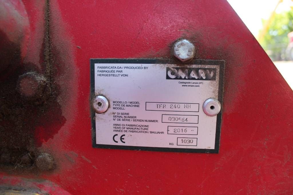 Mähwerk типа Sonstige OMARV TRF 240 klepelmaaier, Gebrauchtmaschine в Geldermalsen (Фотография 10)
