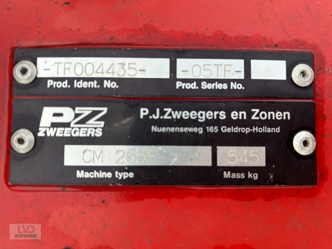 Mähwerk del tipo Sonstige PZ Zeewers CM 265F, Gebrauchtmaschine In Barsinghausen OT Groß Munzel (Immagine 6)