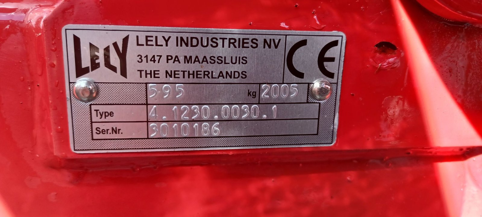 Mähwerk του τύπου Sonstige vicon votex lely pz, Gebrauchtmaschine σε Mariahout (Φωτογραφία 3)