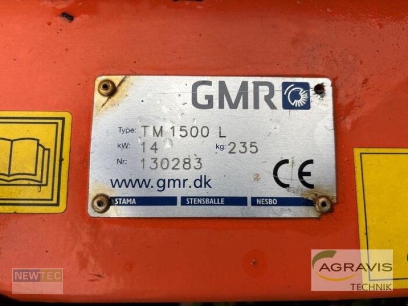 Mähwerk des Typs Stensballe TM 1500 LB1000 V, Gebrauchtmaschine in Scharbeutz (Bild 5)