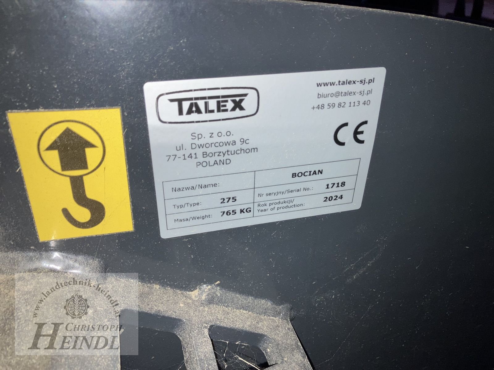 Mähwerk typu Talex Bocian 275, Gebrauchtmaschine v Stephanshart (Obrázok 7)