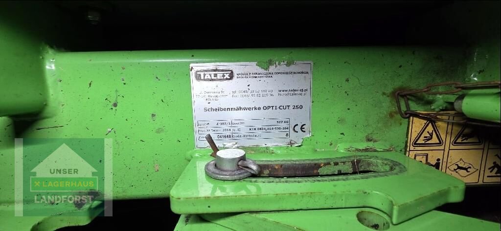 Mähwerk tip Talex OptiCut 250, Gebrauchtmaschine in Murau (Poză 6)