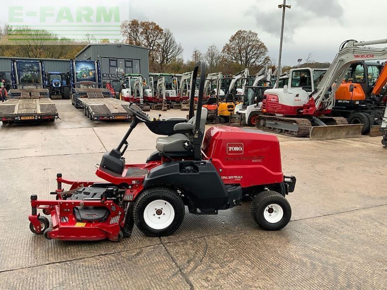 Mähwerk Türe ait Toro ground master 3200 out front mower (st25273), Gebrauchtmaschine içinde SHAFTESBURY (resim 5)
