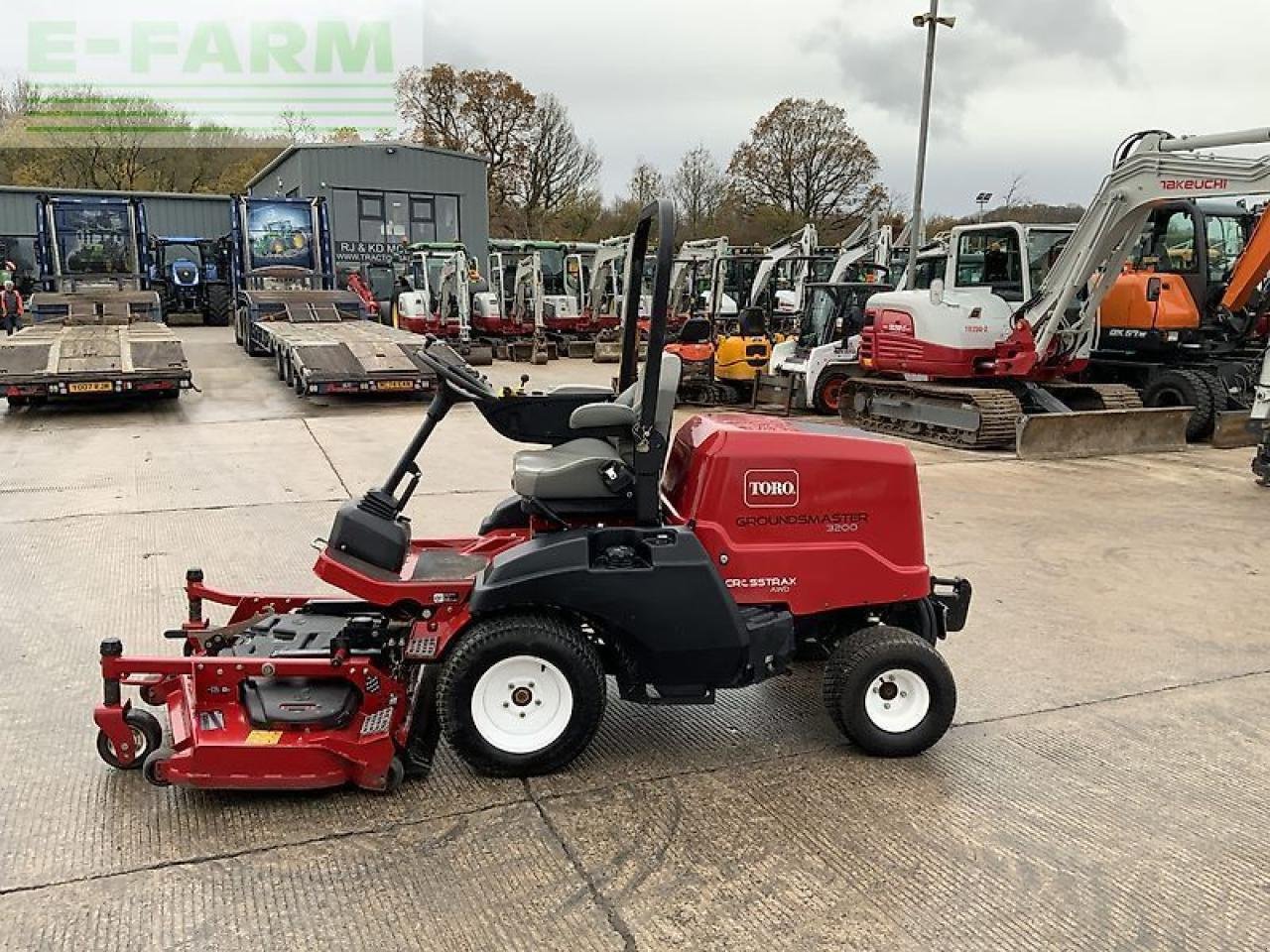 Mähwerk typu Toro ground master 3200 out front mower (st25273), Gebrauchtmaschine v SHAFTESBURY (Obrázek 5)