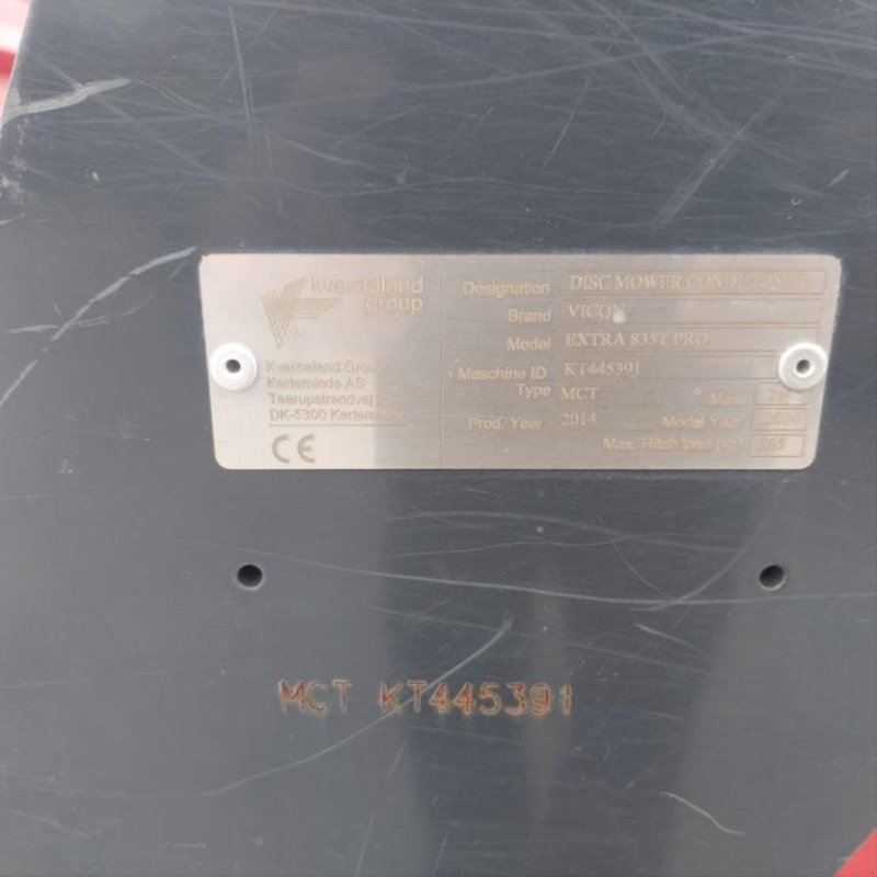 Mähwerk of the type Vicon 835 T, Gebrauchtmaschine in AUMONT AUBRAC (Picture 7)