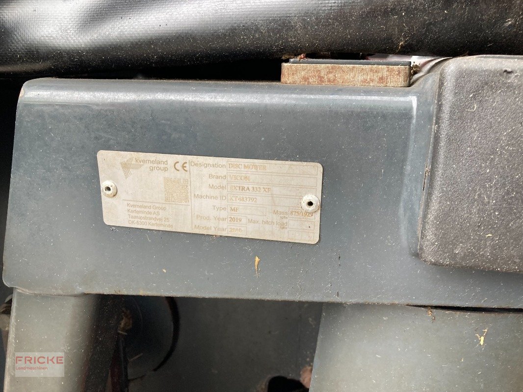 Mähwerk typu Vicon Extra 332 XF, Gebrauchtmaschine v Bockel - Gyhum (Obrázek 7)
