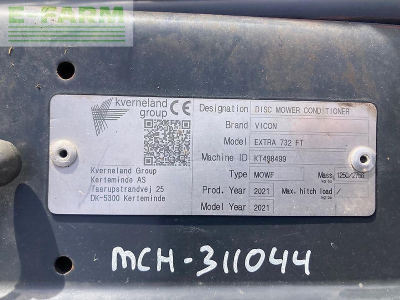 Mähwerk des Typs Vicon extra 732ft frontmaaier, Gebrauchtmaschine in gg VEGHEL (Bild 16)