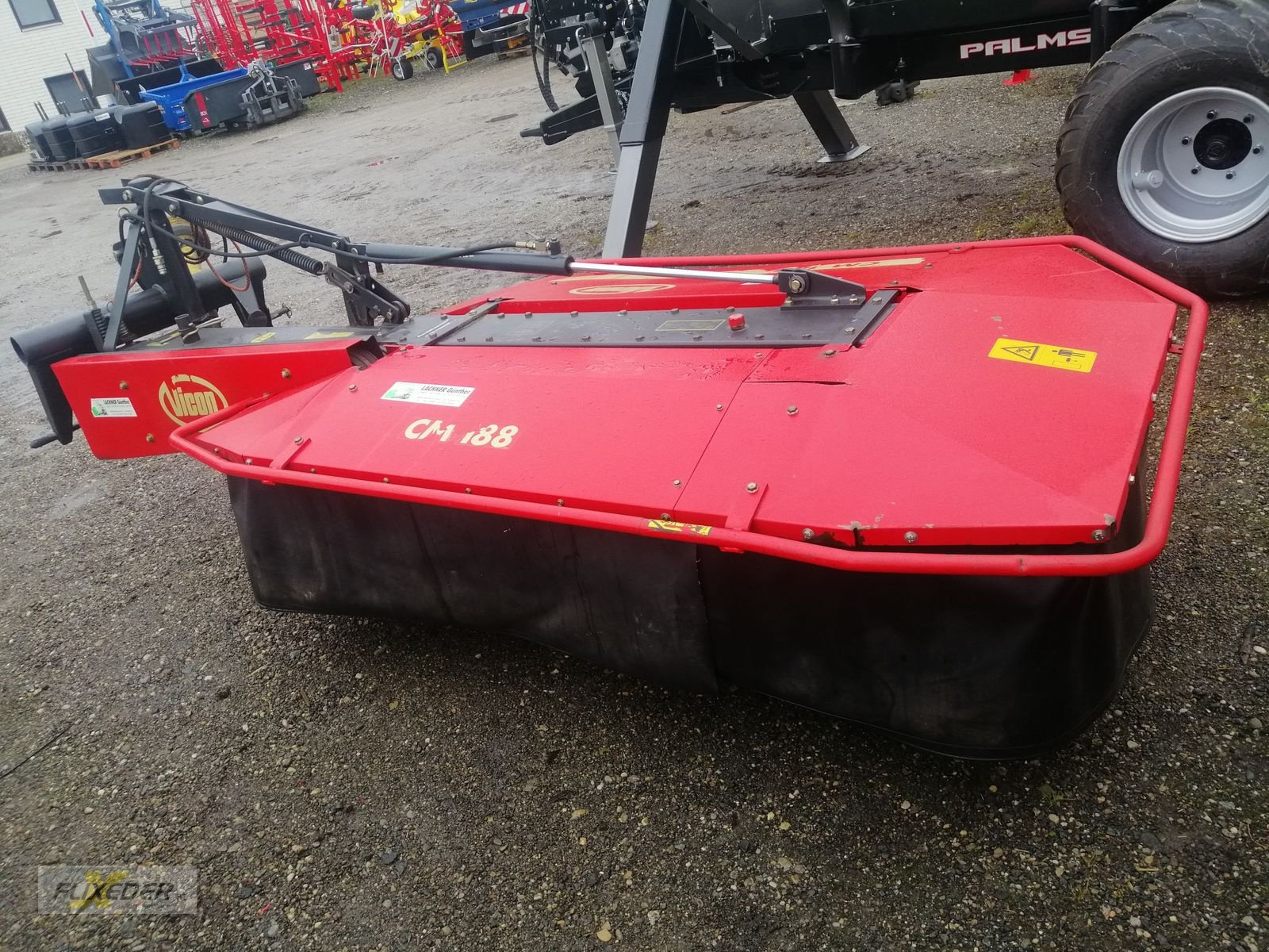 Mähwerk του τύπου Vicon PZ CM 188 Hecktrommelmähwerk, Gebrauchtmaschine σε Pattigham (Φωτογραφία 4)