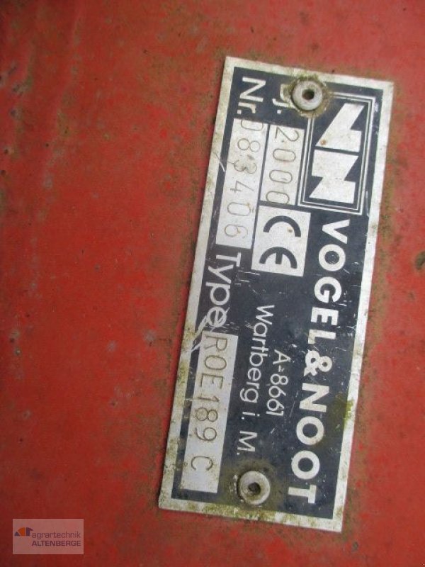 Mähwerk of the type Vogel & Noot RO-E 180, Gebrauchtmaschine in Altenberge (Picture 4)