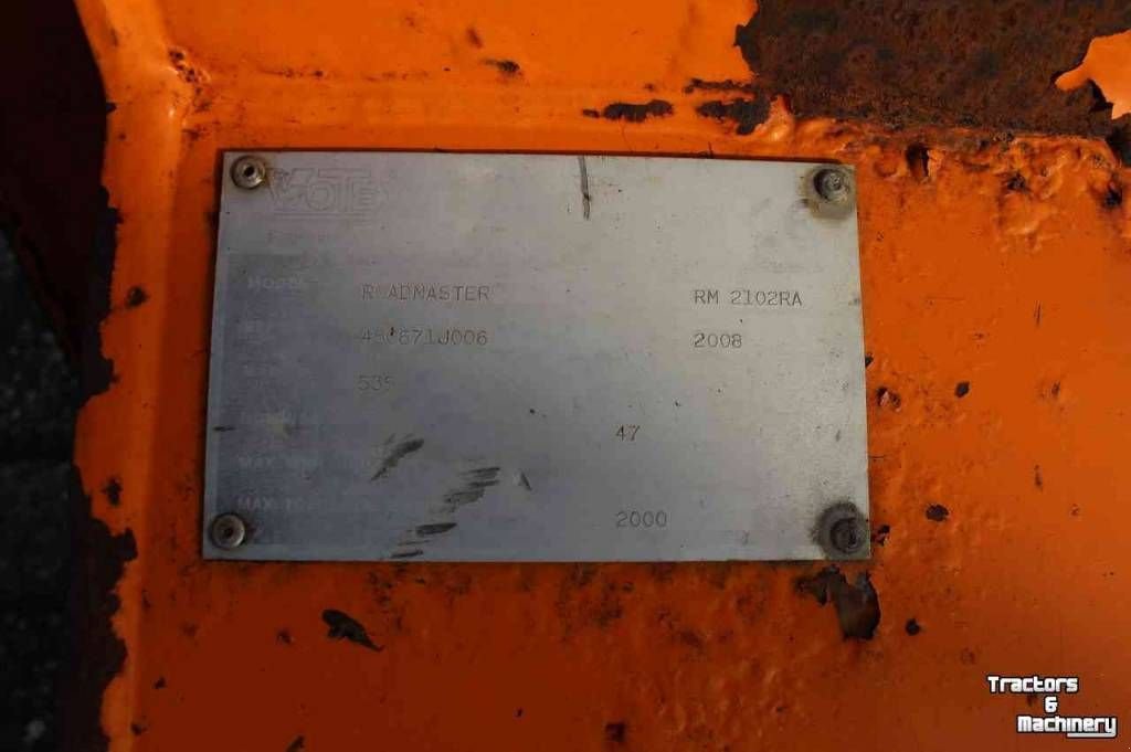 Mähwerk des Typs Votex Roadmaster RM2102 RA klepelmaaier / Schlegelm&auml;her, Gebrauchtmaschine in Geldermalsen (Bild 8)