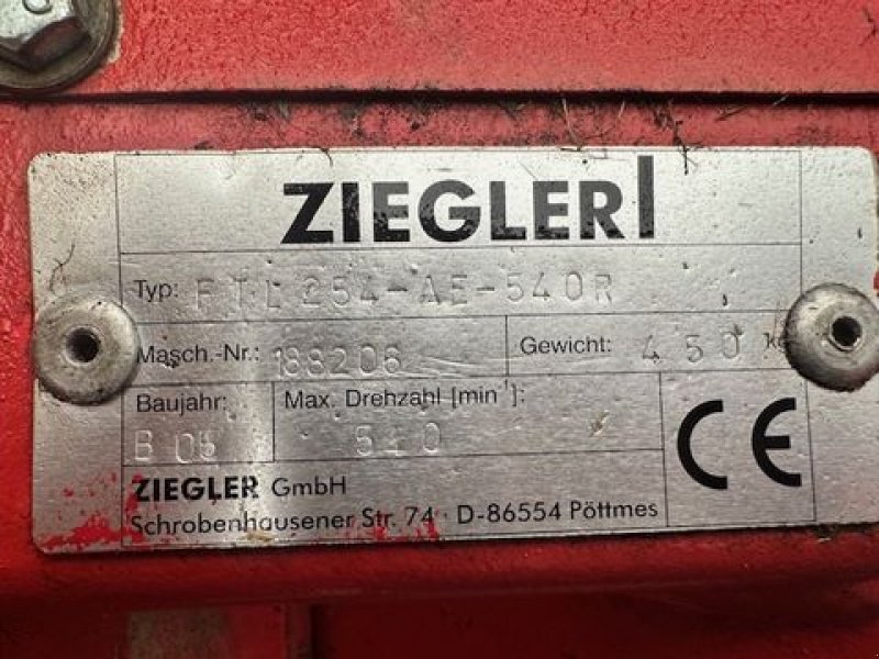 Mähwerk typu Ziegler Frontmähwerk FTL 254 gebraucht, PRIVATVERKAUF, Gebrauchtmaschine v Tamsweg (Obrázek 8)