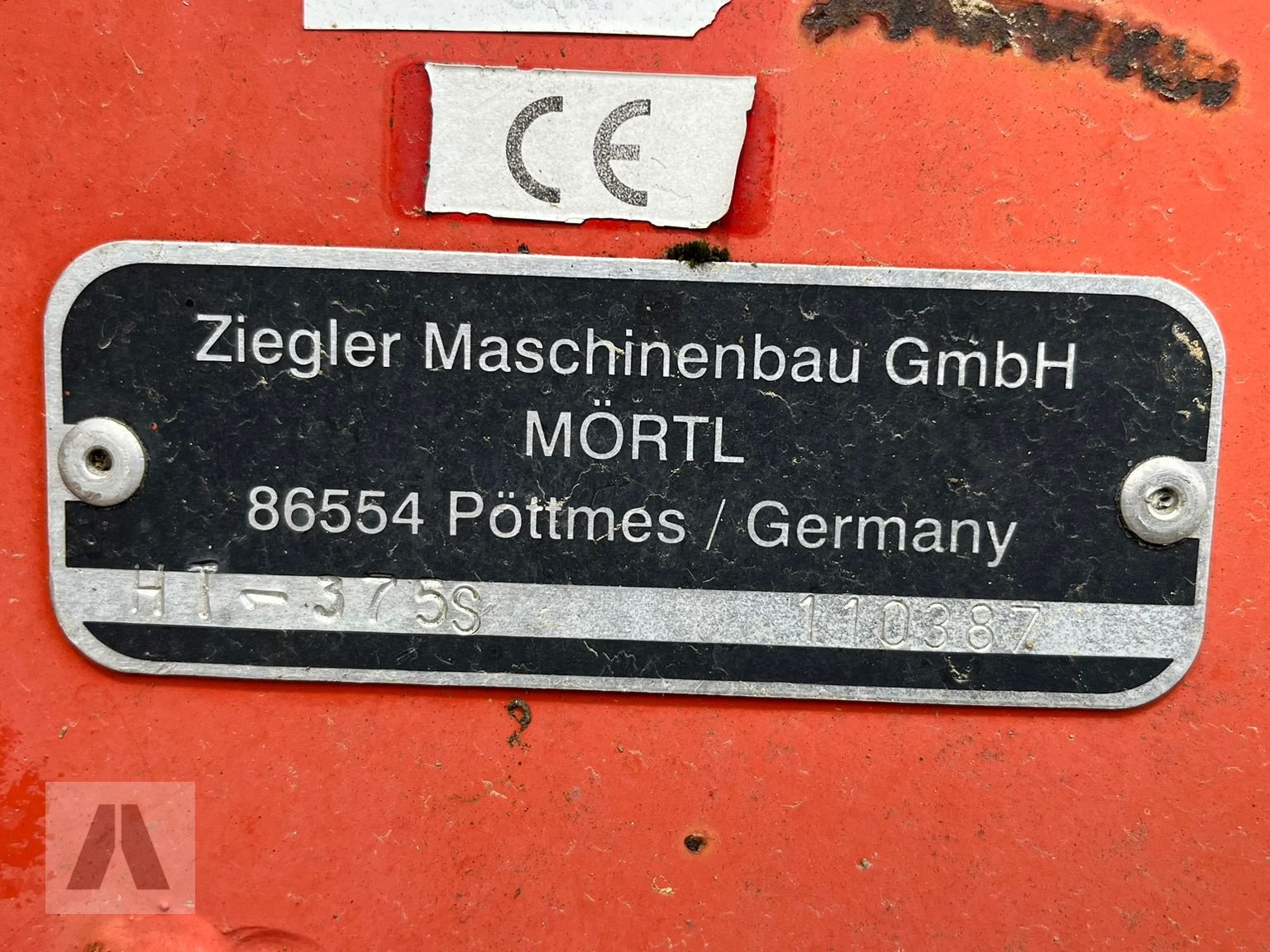 Mähwerk tipa Ziegler HT375S, Gebrauchtmaschine u Regensburg (Slika 8)