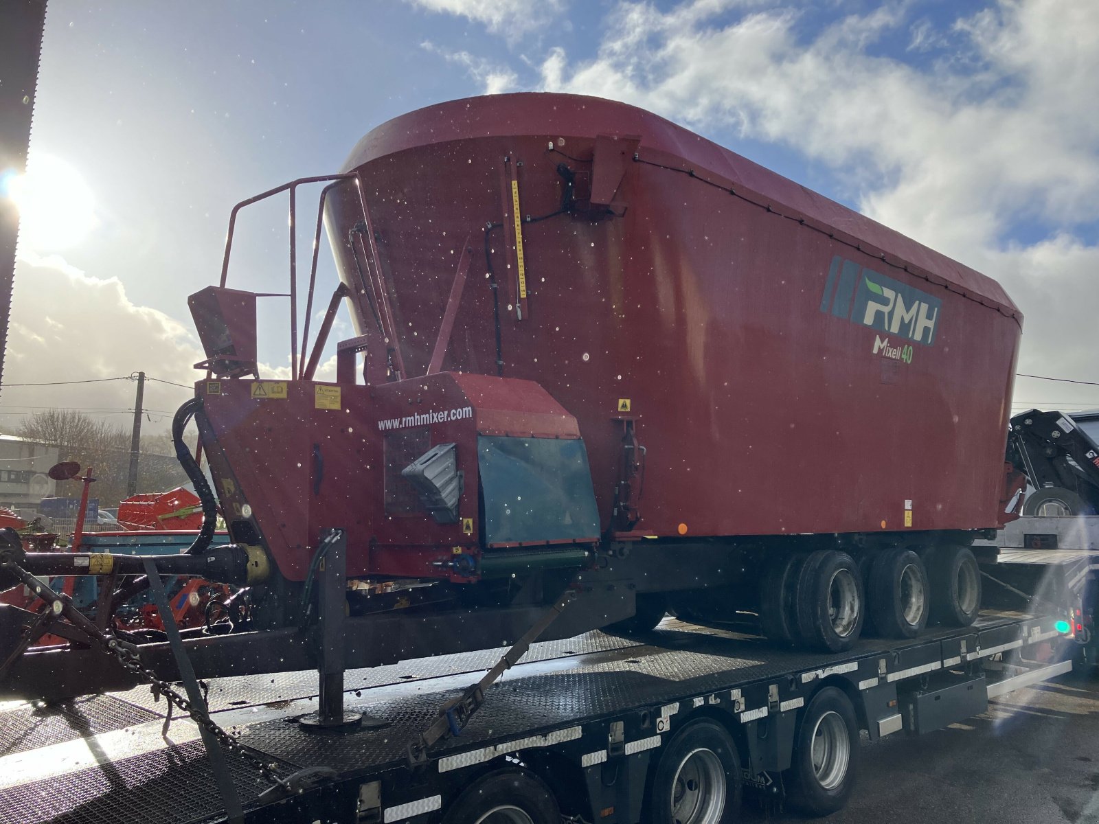 Mahlanlage & Mischanlage Türe ait RMH MIXELL 40, Gebrauchtmaschine içinde BLENDECQUES (resim 1)