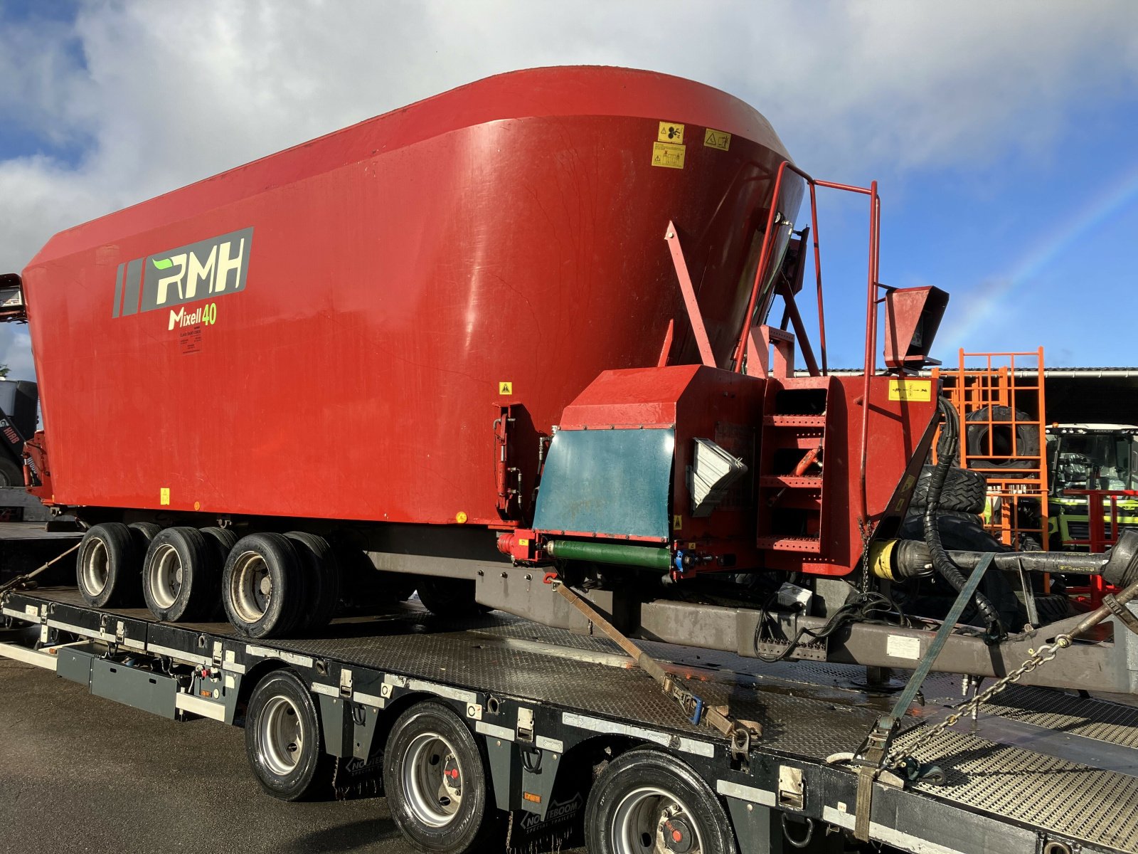 Mahlanlage & Mischanlage Türe ait RMH MIXELL 40, Gebrauchtmaschine içinde BLENDECQUES (resim 2)