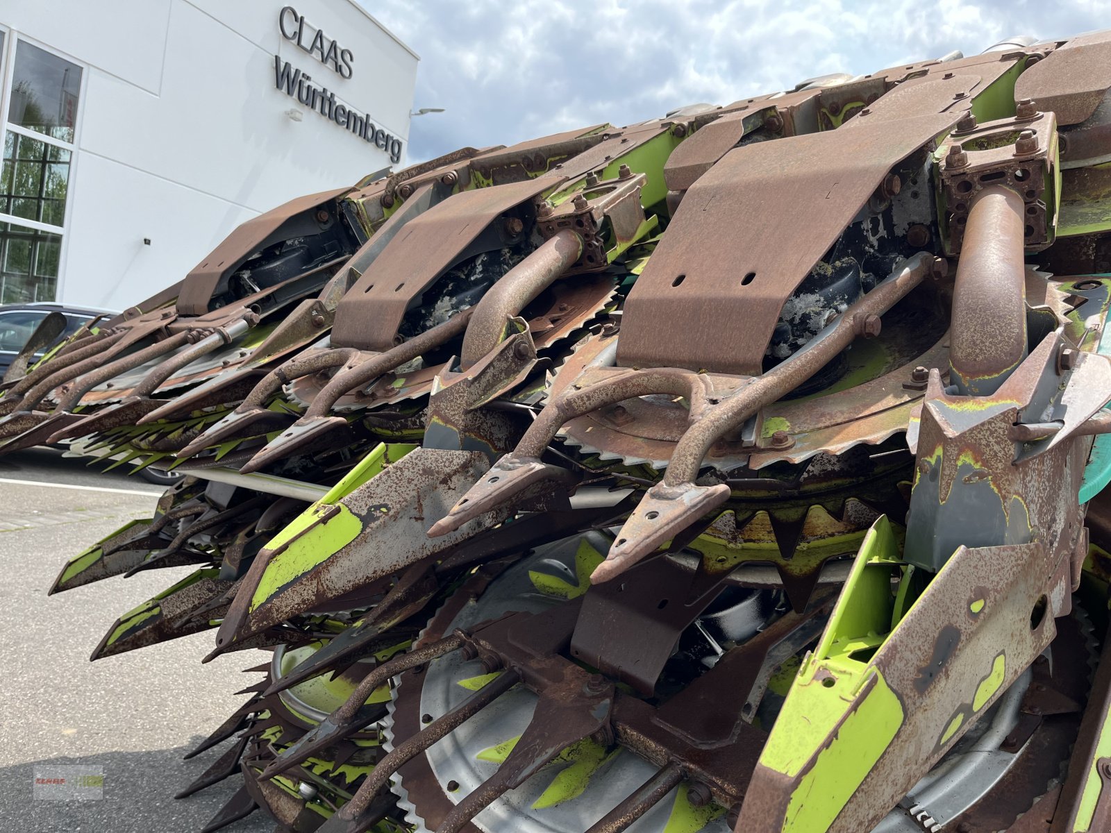 Maisgebiss от тип CLAAS CLAAS Inserat auswählen CLAAS Orbis 900 + Transportfahrwerk PREISREDUZIERT, Gebrauchtmaschine в Langenau (Снимка 12)