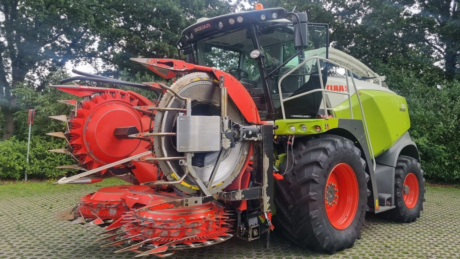 Maisgebiss типа CLAAS JAGUAR 950-4WD Fuld pakke med få timer incl. Majsbord, Corn Cracker og 4WD., Gebrauchtmaschine в Kolding (Фотография 8)