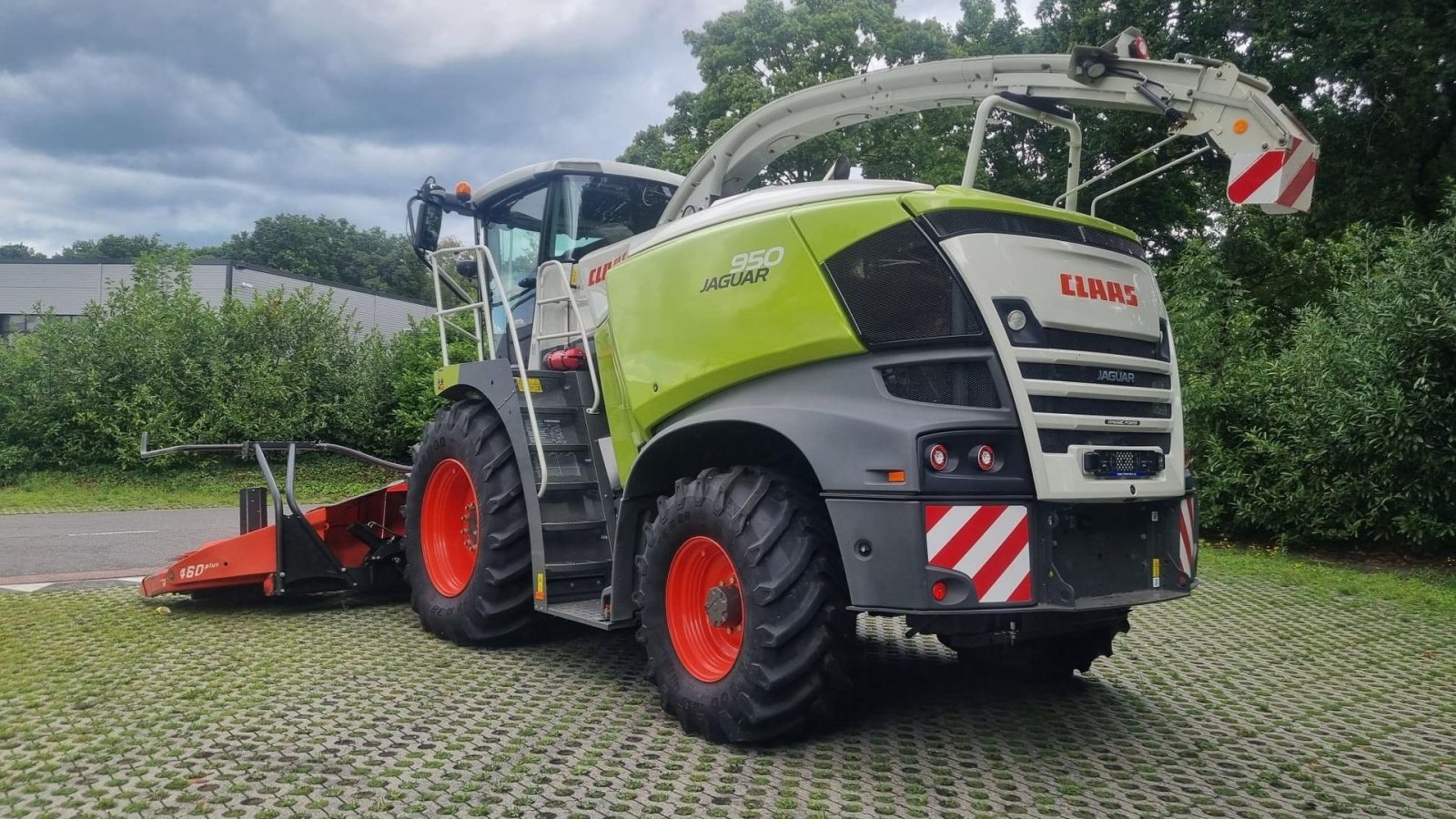 Maisgebiss типа CLAAS JAGUAR 950-4WD Fuld pakke med få timer incl. Majsbord, Corn Cracker og 4WD., Gebrauchtmaschine в Kolding (Фотография 10)