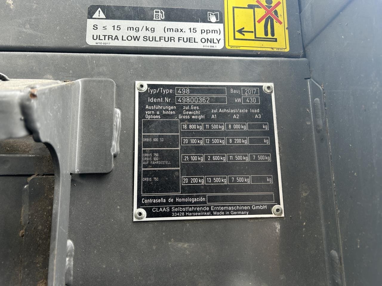 Maisgebiss типа CLAAS JAGUAR 950, Gebrauchtmaschine в Bramming (Фотография 7)