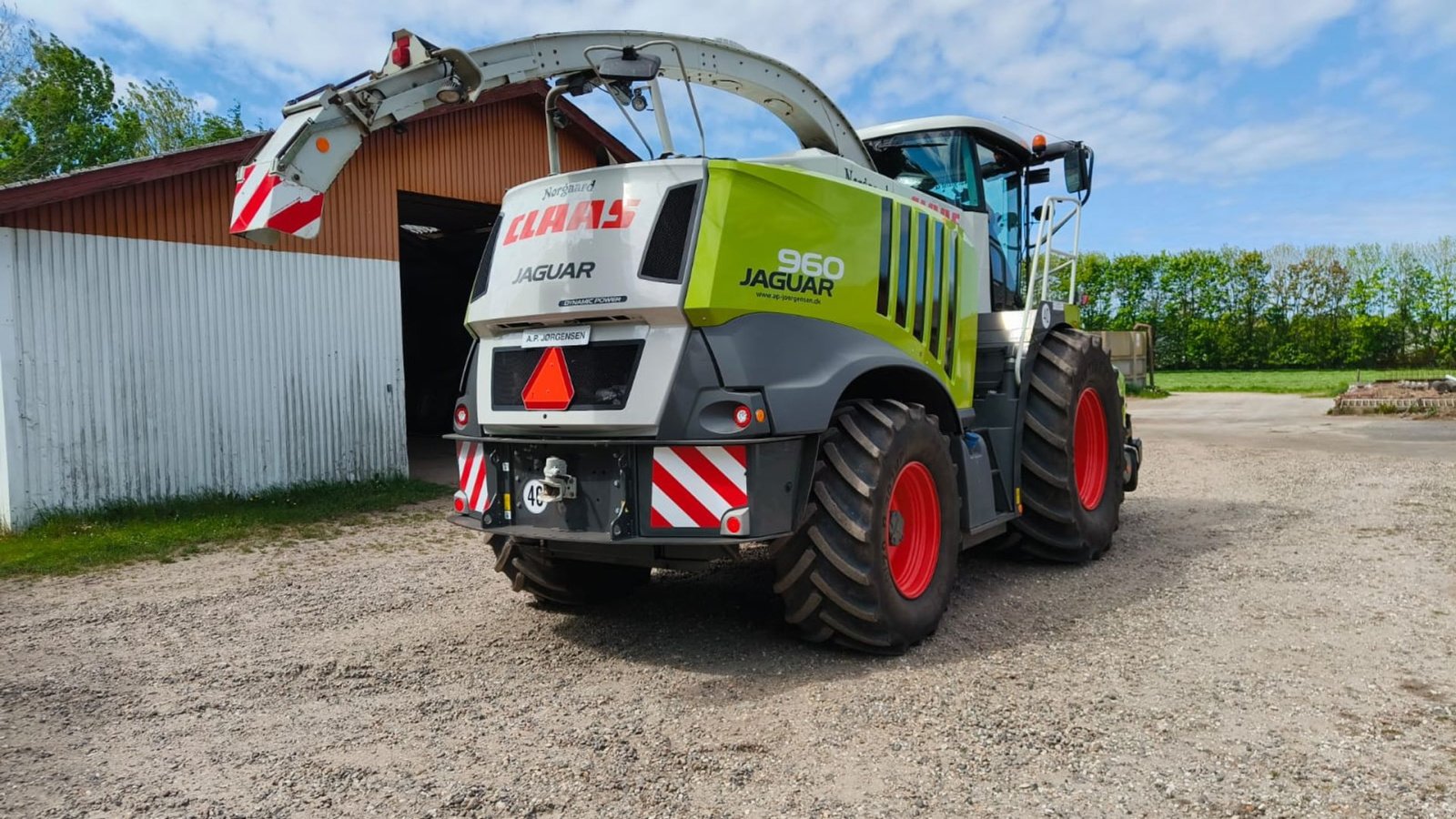 Maisgebiss типа CLAAS JAGUAR 960 4-97, Gebrauchtmaschine в Hjørring (Фотография 8)