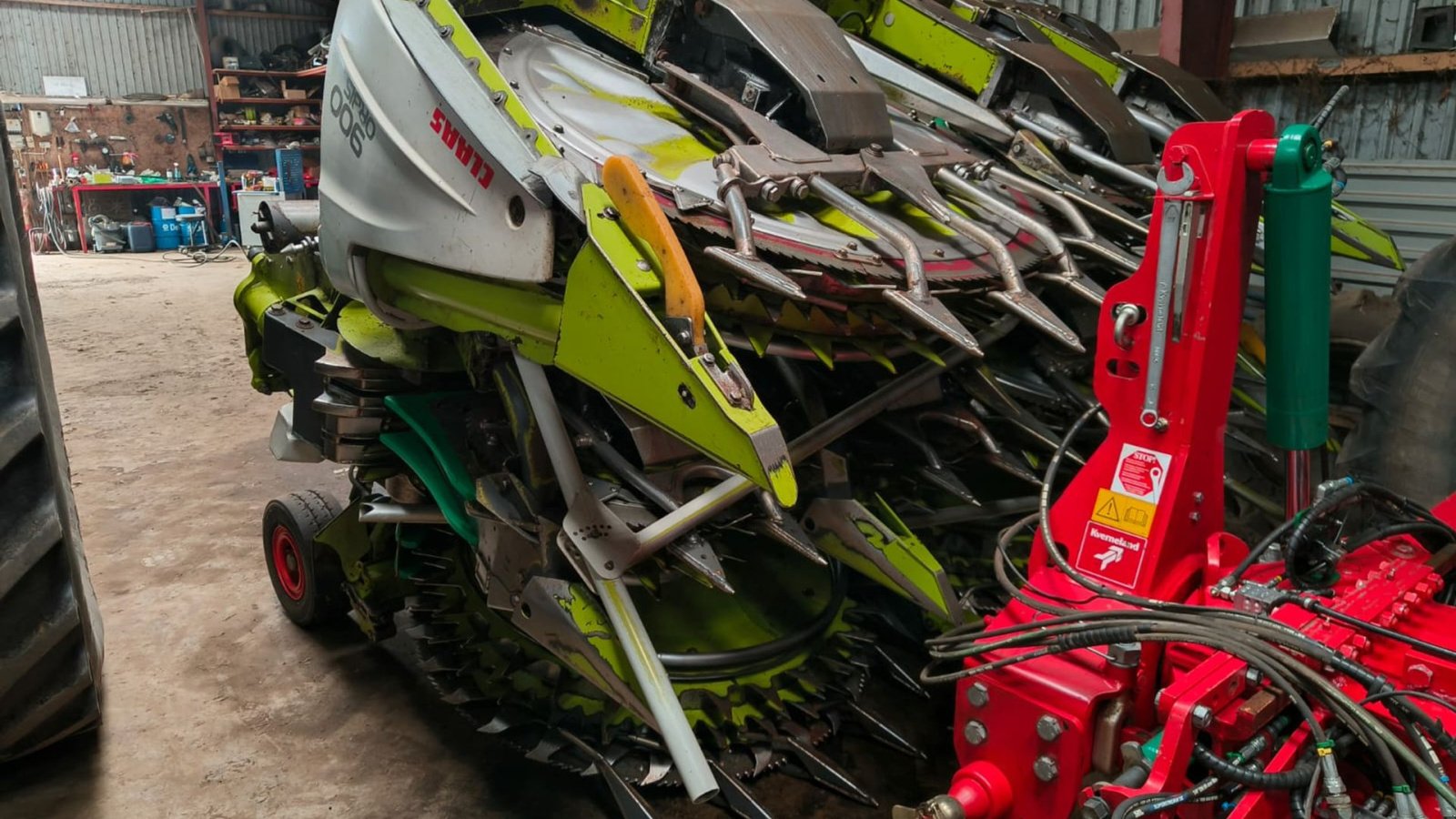 Maisgebiss типа CLAAS JAGUAR 960 4-97, Gebrauchtmaschine в Hjørring (Фотография 22)