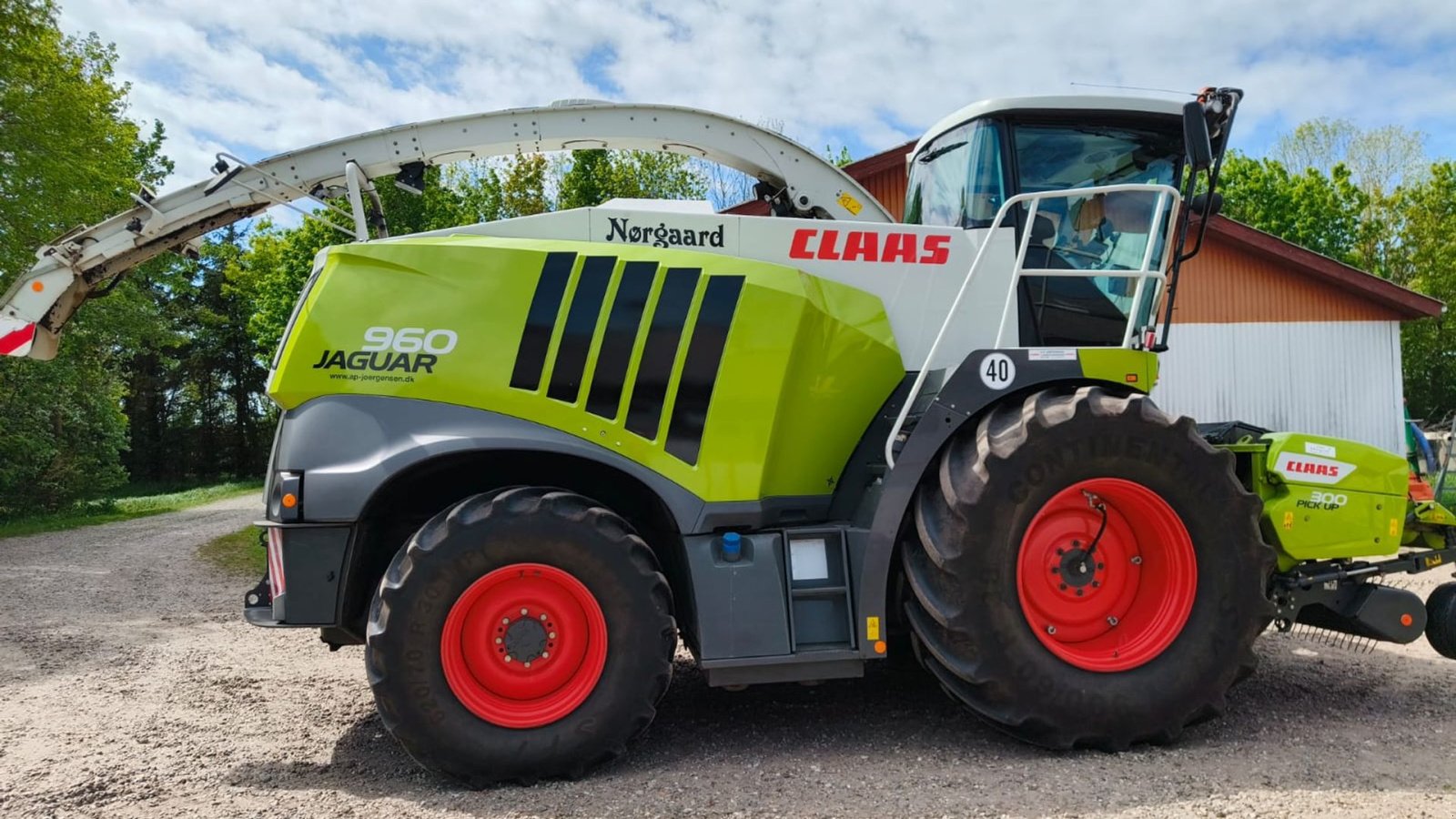 Maisgebiss типа CLAAS JAGUAR 960 4-97, Gebrauchtmaschine в Hjørring (Фотография 9)