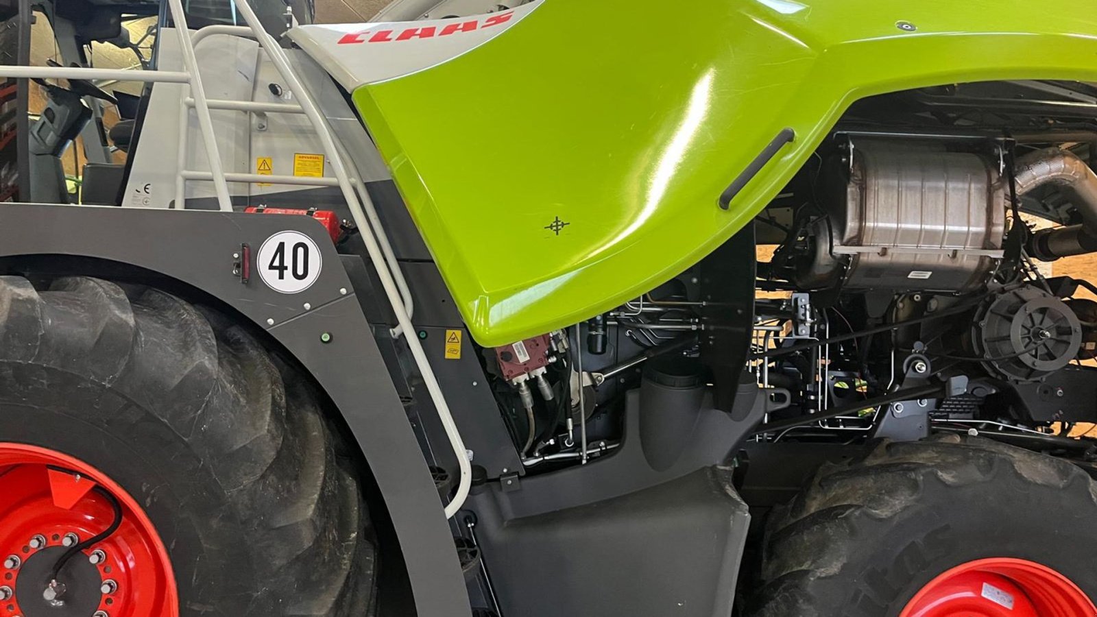 Maisgebiss Türe ait CLAAS JAGUAR 960 Claas jaguar 960 Model 502, Gebrauchtmaschine içinde Hadsten (resim 5)