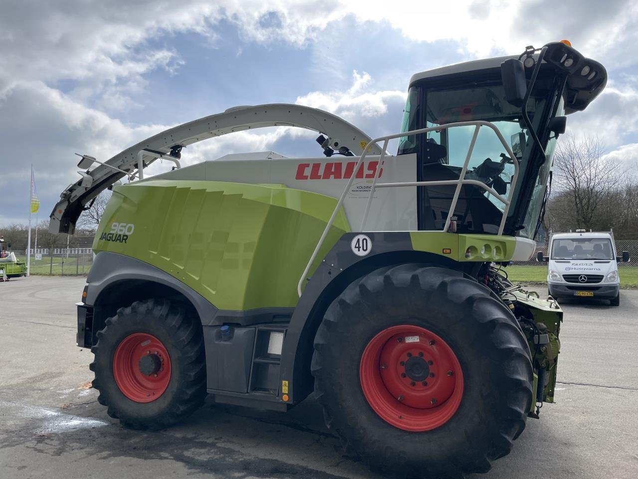 Maisgebiß типа CLAAS JAGUAR 960, Gebrauchtmaschine в Kolding (Фотография 4)