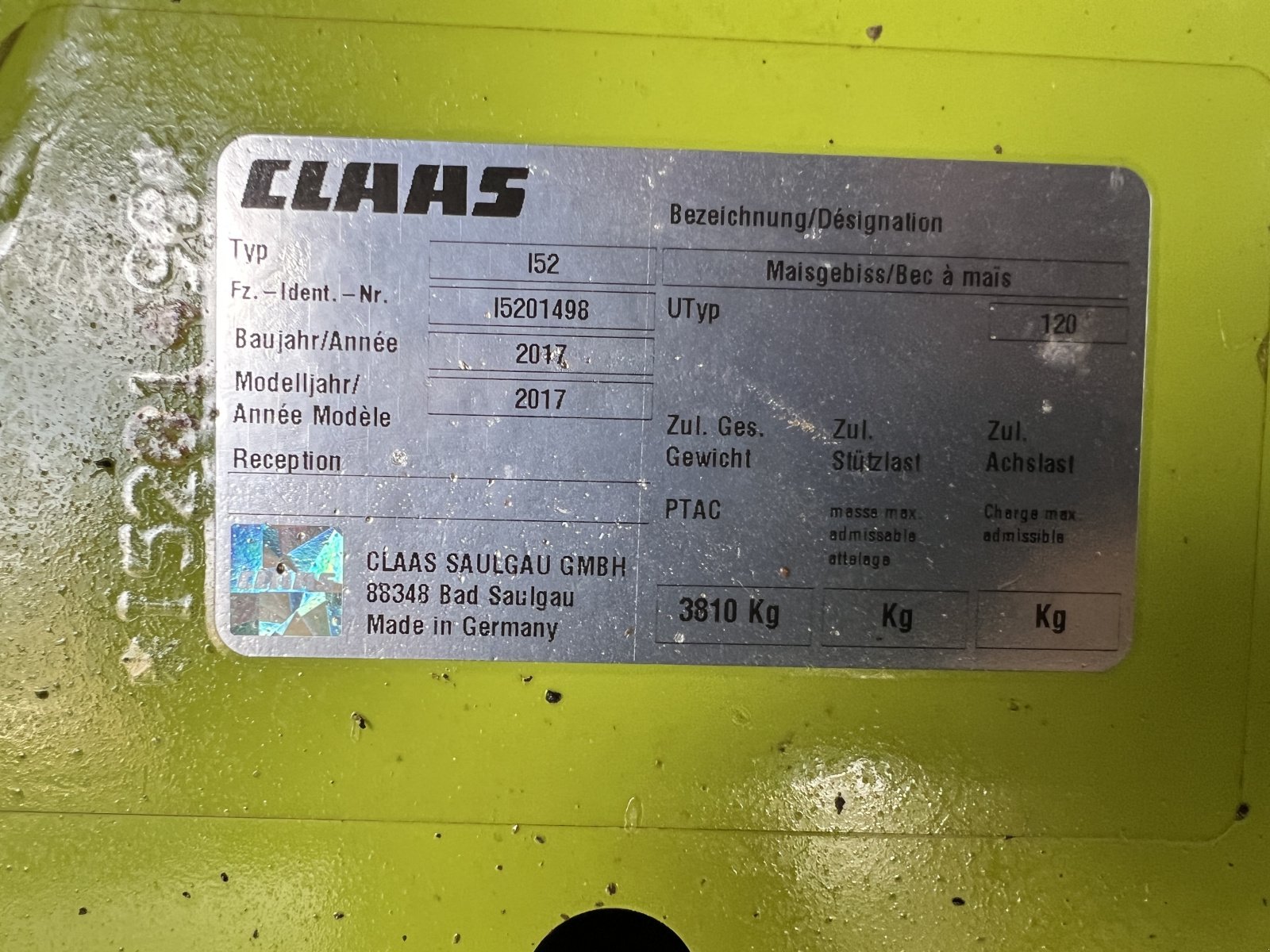 Maisgebiß typu CLAAS Orbis 750 AC, Gebrauchtmaschine v Landau a. d. Isar (Obrázok 18)
