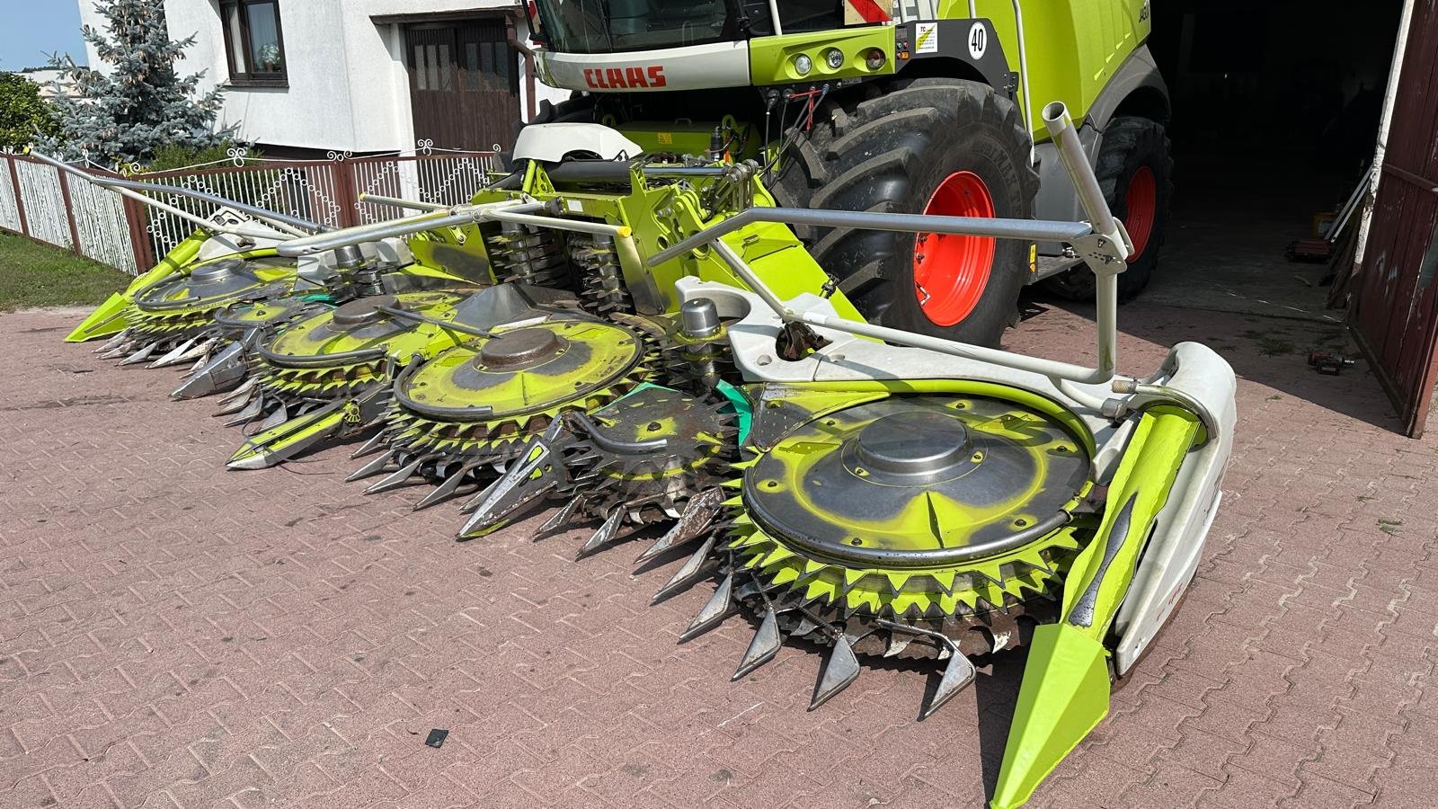 Maisgebiss typu CLAAS Orbis 750 AC, Gebrauchtmaschine v Chwaliszew (Obrázek 1)