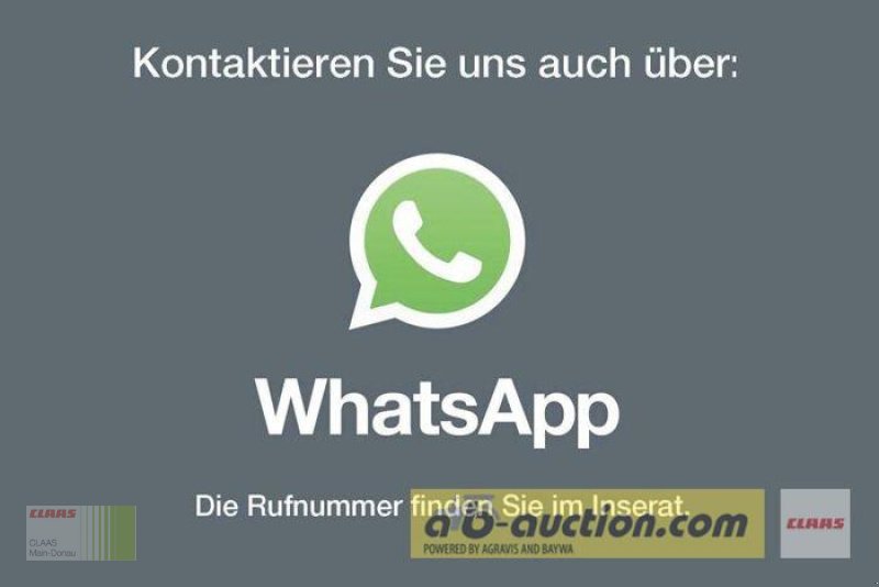 Maisgebiss Türe ait CLAAS ORBIS 900, Gebrauchtmaschine içinde Wassertrüdingen (resim 8)