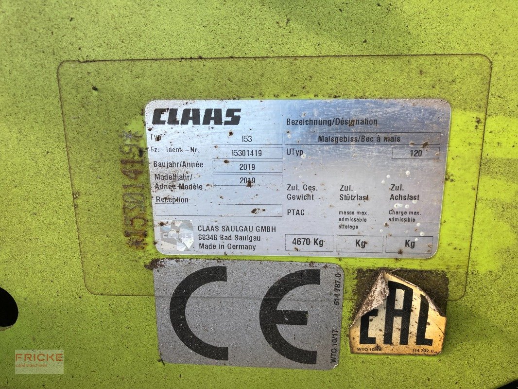 Maisgebiss типа CLAAS Orbis 900, Gebrauchtmaschine в Bockel - Gyhum (Фотография 12)