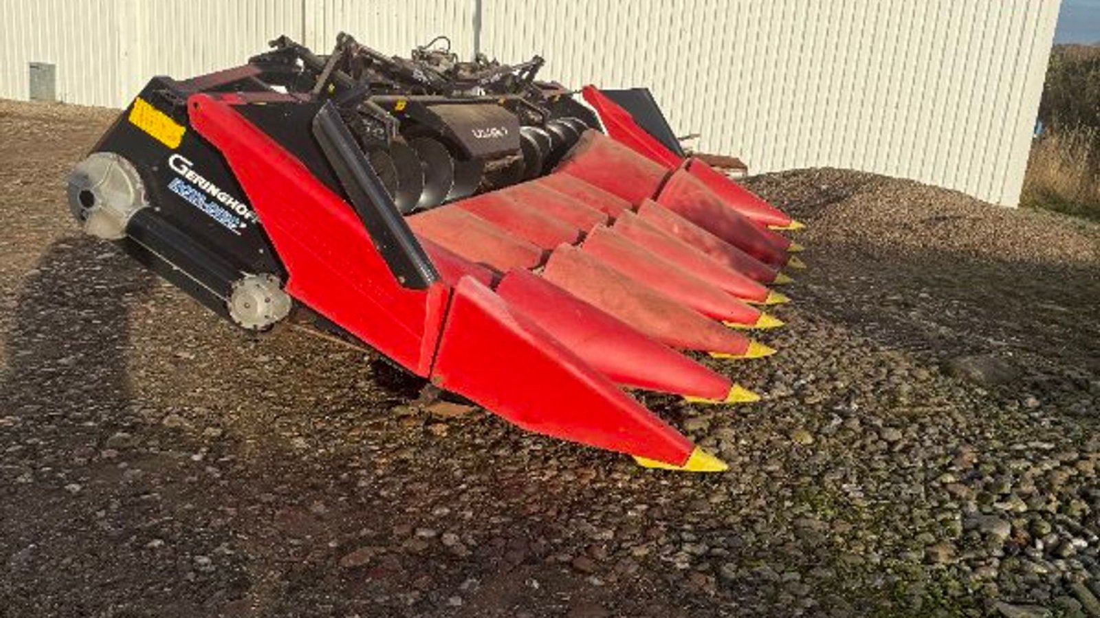 Maisgebiss des Typs Geringhoff 8 rækket 8 Rækket majsskærebord., Gebrauchtmaschine in Faaborg (Bild 2)