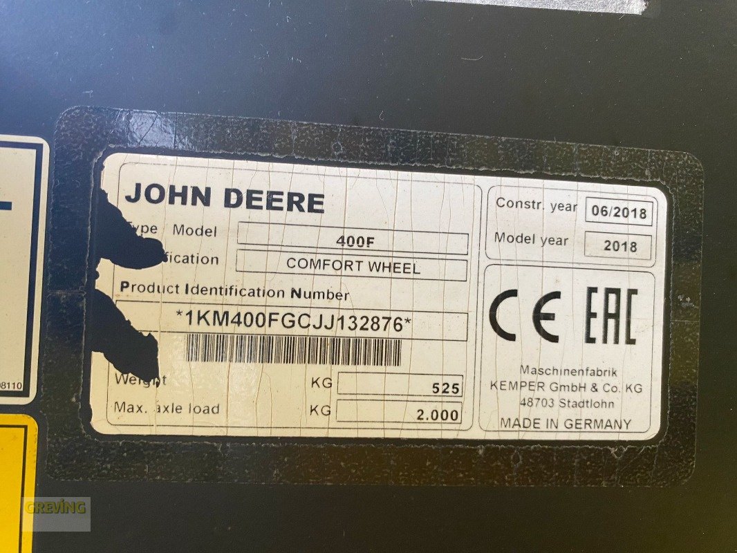 Maisgebiß des Typs John Deere 475 Plus, Gebrauchtmaschine in Ahaus (Bild 26)