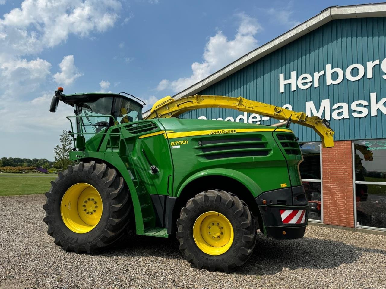 Maisgebiss du type John Deere 8700, Gebrauchtmaschine en Videbæk (Photo 9)