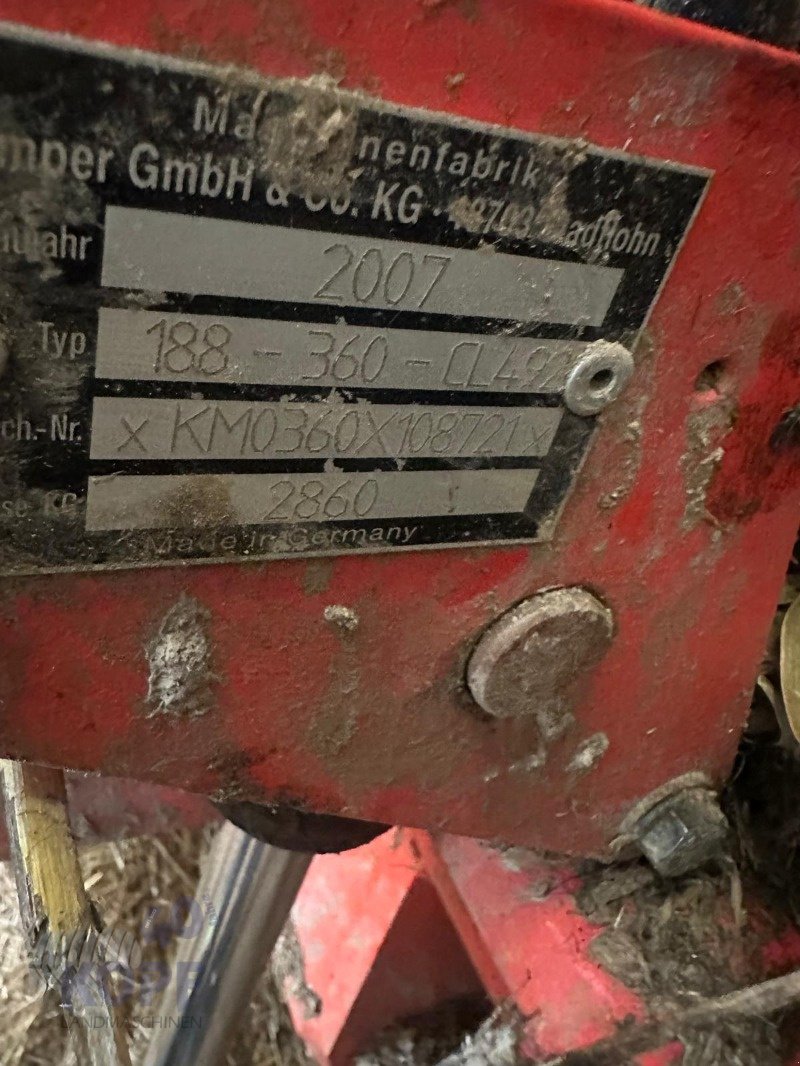 Maisgebiss типа Kemper 345 CLS Pendelrahmen / 491, 492, 493, 498, Gebrauchtmaschine в Schutterzell (Фотография 3)