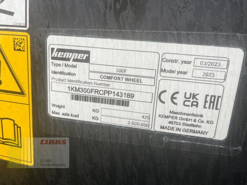 Maisgebiss tip Kemper 375 PLUS, Neumaschine in Hollfeld (Poză 18)