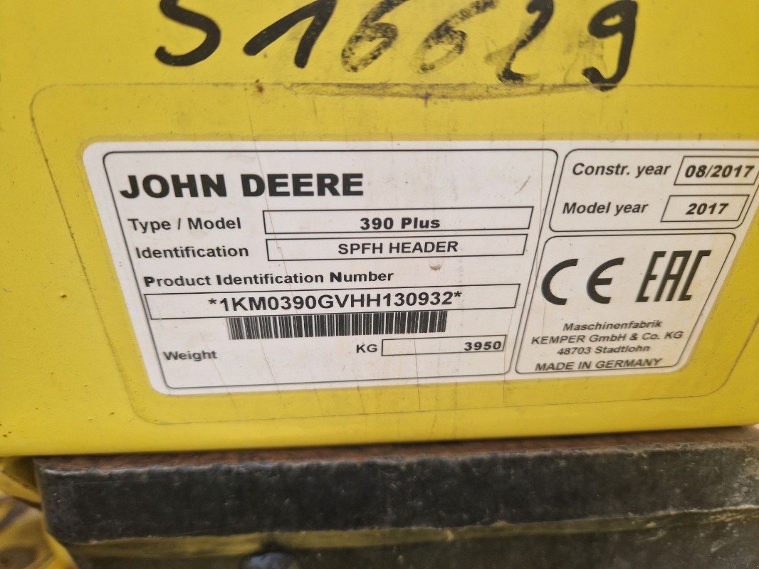 Maisgebiss типа Kemper 390 Plus, Gebrauchtmaschine в Neubrandenburg (Фотография 8)