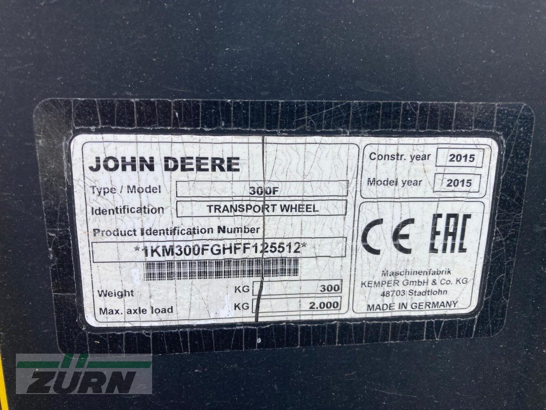 Maisgebiss типа Kemper 390Plus, Gebrauchtmaschine в Kanzach (Фотография 22)