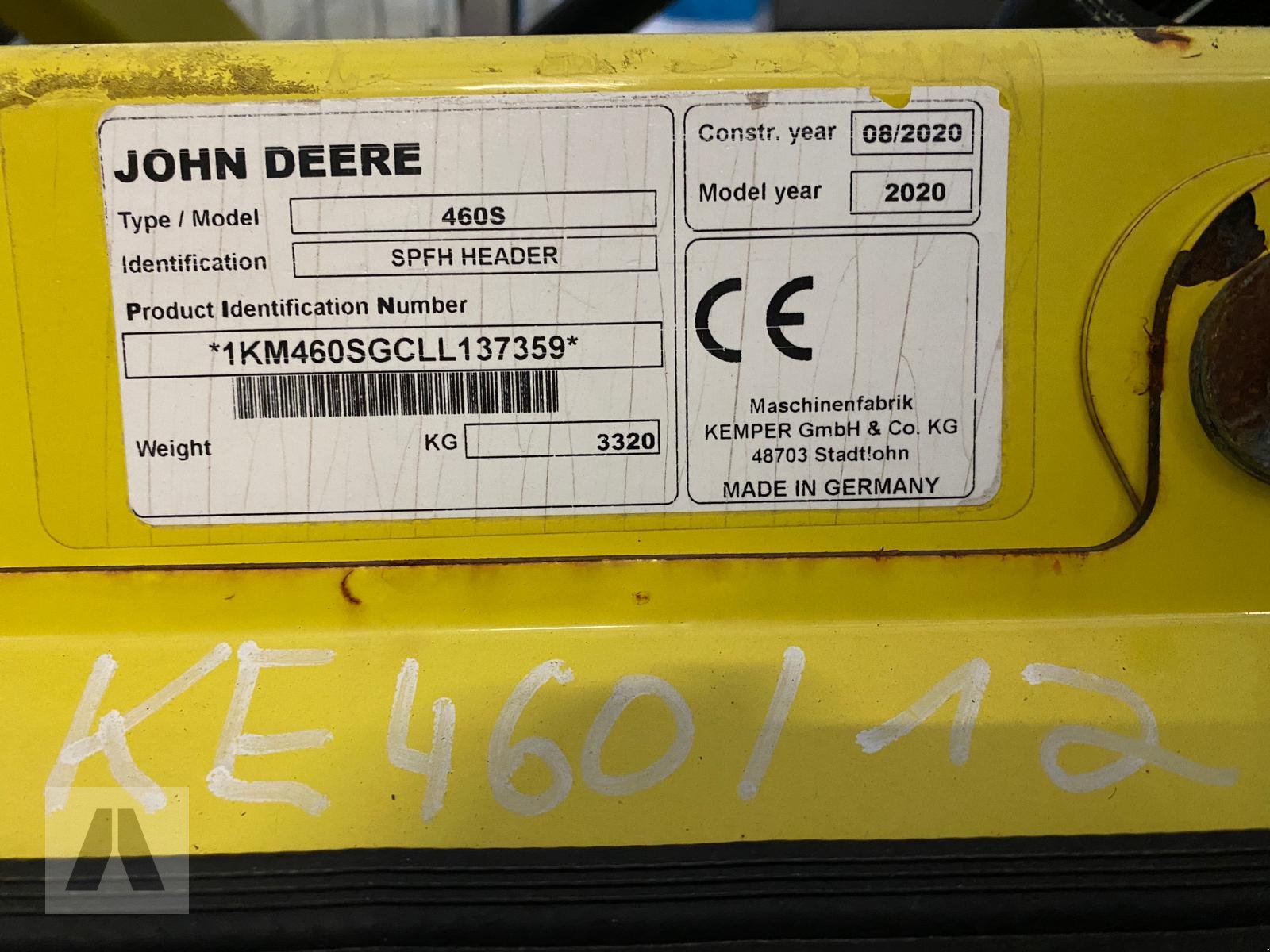Maisgebiss of the type Kemper 460 Plus Stalkbuster, Gebrauchtmaschine in Lauterhofen (Picture 13)