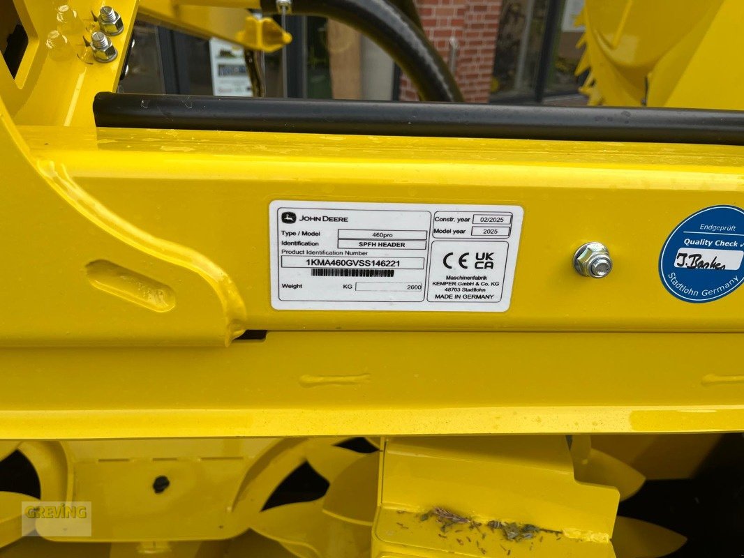 Maisgebiss typu Kemper 460 Pro inkl. 400F Fahrwerk, Neumaschine v Ahaus (Obrázek 11)