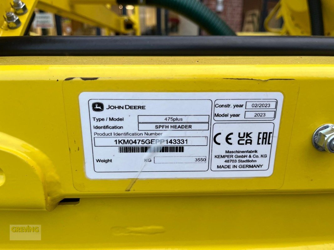 Maisgebiss του τύπου Kemper 475 Plus, Neumaschine σε Ahaus (Φωτογραφία 15)