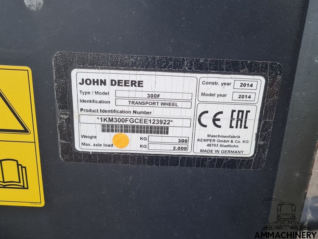 Maisgebiss des Typs Kemper support wheel, Gebrauchtmaschine in Horst (Bild 4)