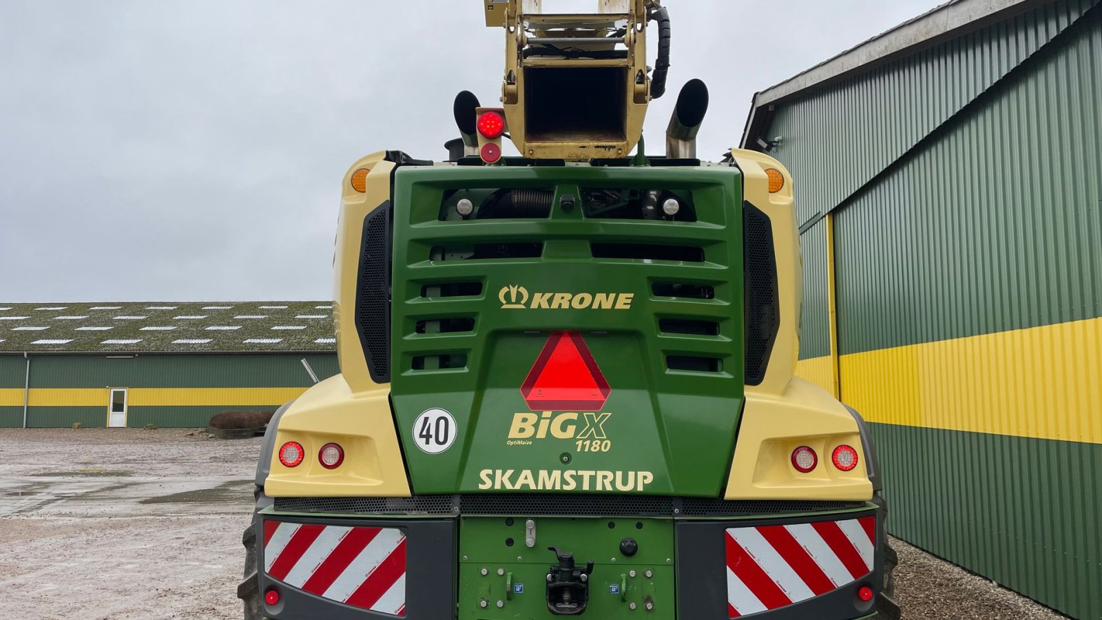 Maisgebiss des Typs Krone Big X 1180 404, Gebrauchtmaschine in Ribe (Bild 5)