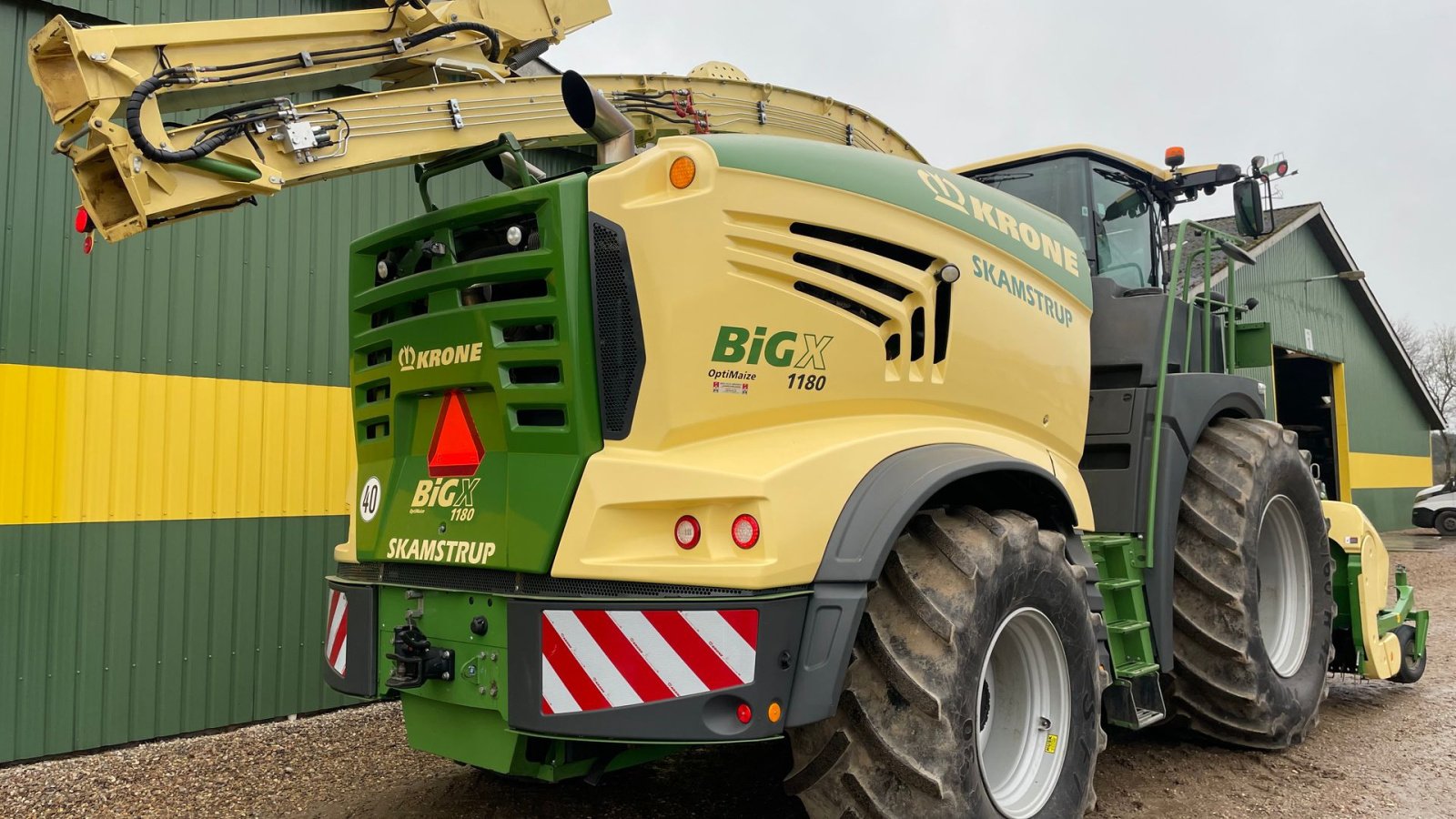 Maisgebiss des Typs Krone Big X 1180 404, Gebrauchtmaschine in Ribe (Bild 9)