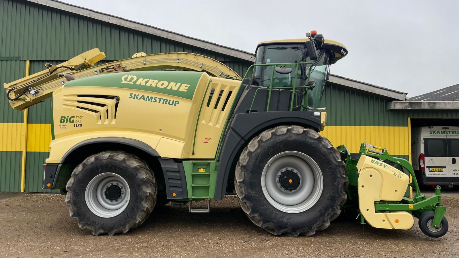 Maisgebiss des Typs Krone Big X 1180 404, Gebrauchtmaschine in Ribe (Bild 8)