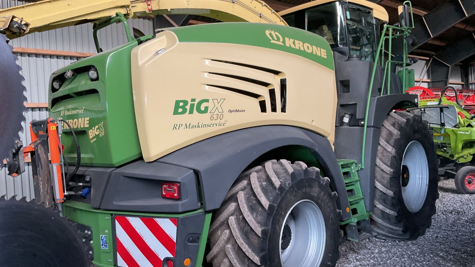 Maisgebiss Türe ait Krone Big X 630 bigx 630, Gebrauchtmaschine içinde Kongerslev (resim 1)