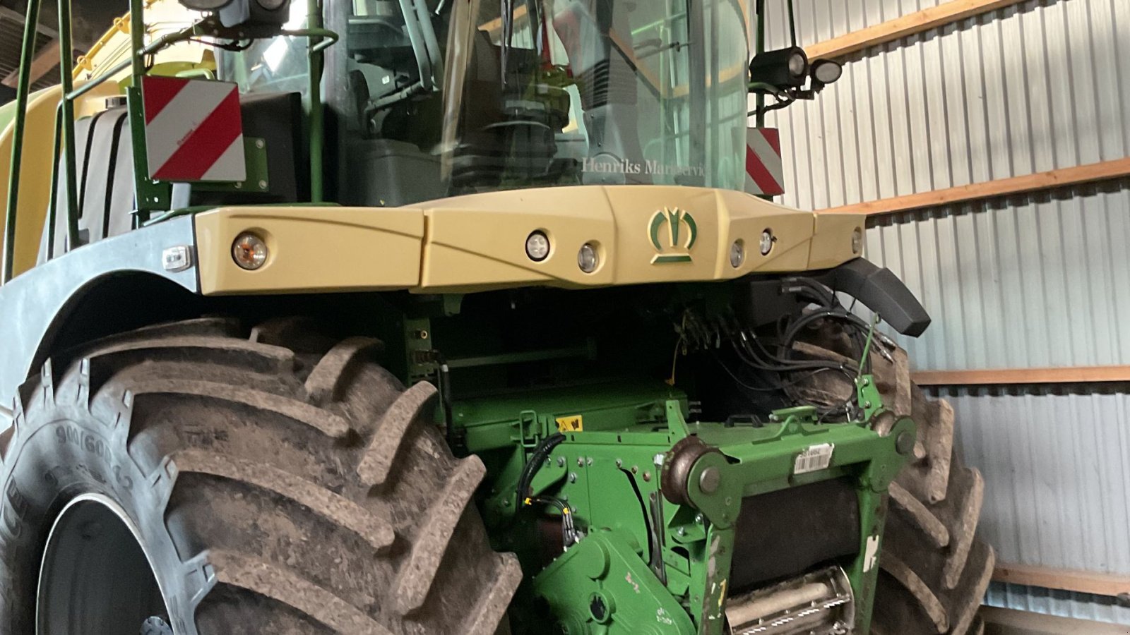 Maisgebiss Türe ait Krone Big X 630 bigx 630, Gebrauchtmaschine içinde Kongerslev (resim 2)