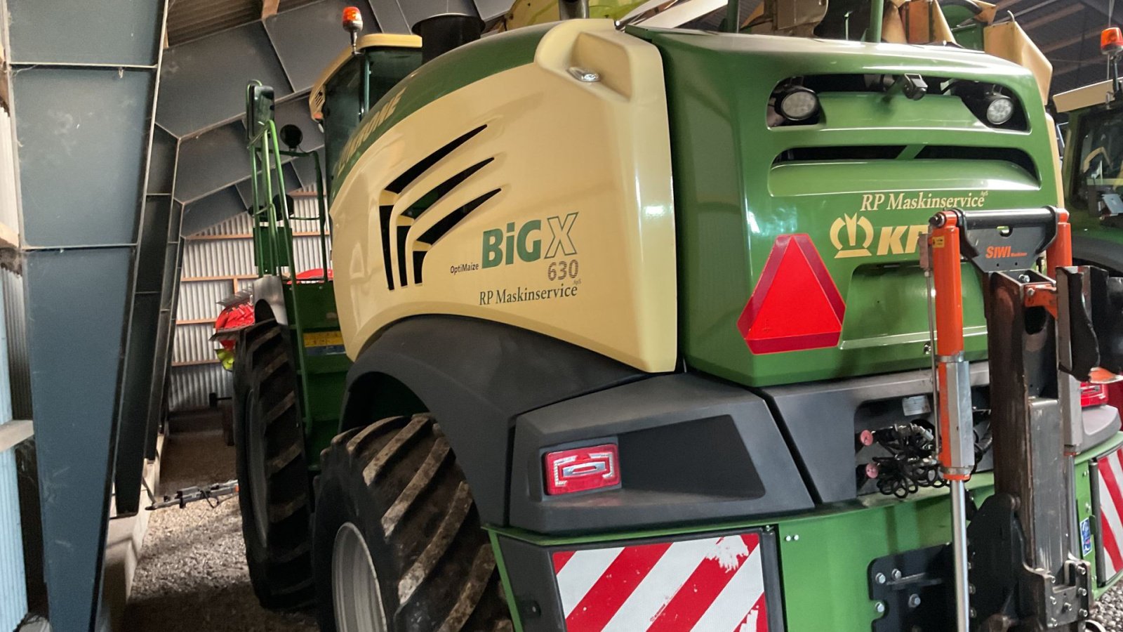 Maisgebiss Türe ait Krone Big X 630 bigx 630, Gebrauchtmaschine içinde Kongerslev (resim 4)