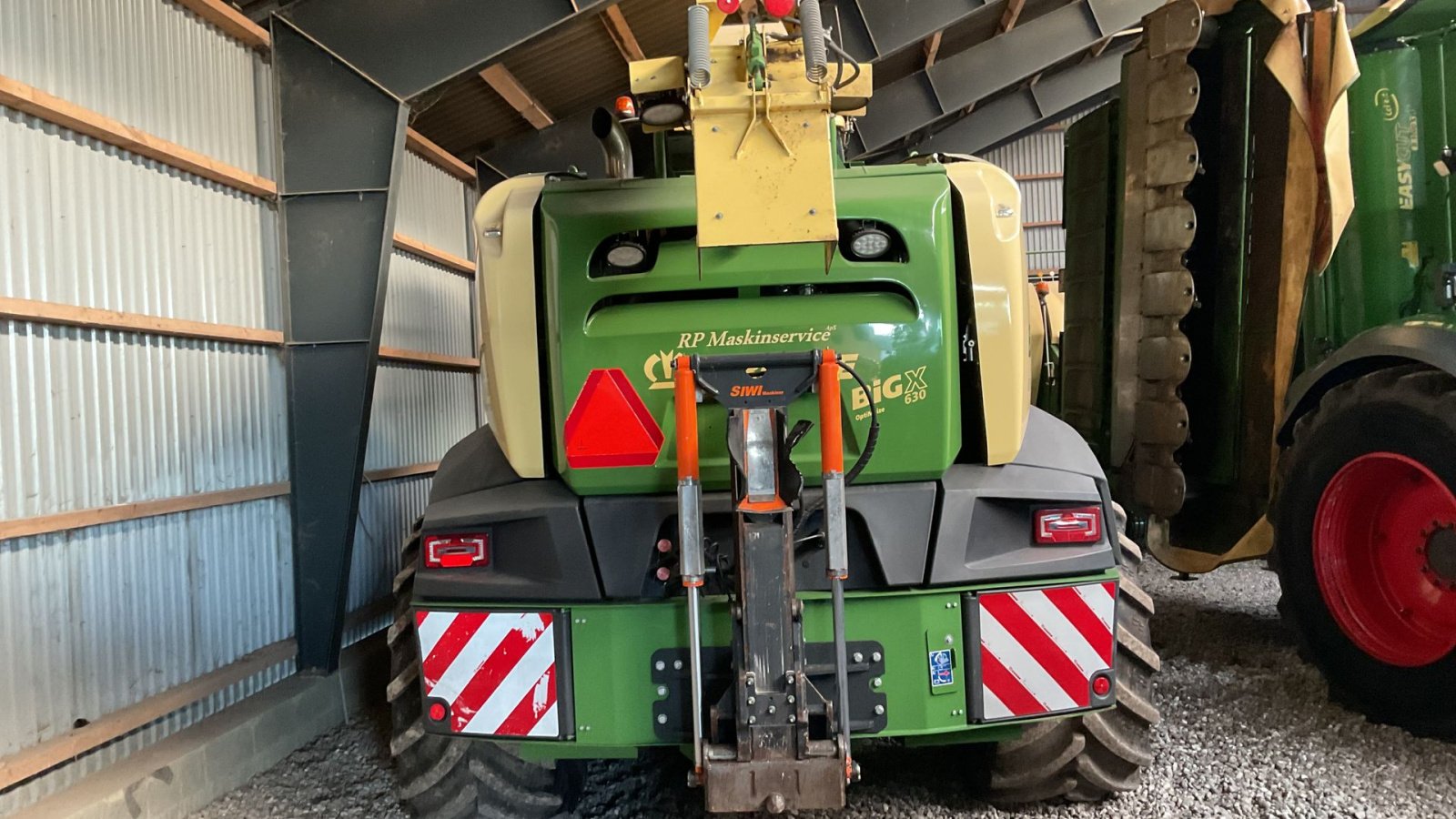 Maisgebiss Türe ait Krone Big X 630 bigx 630, Gebrauchtmaschine içinde Kongerslev (resim 3)